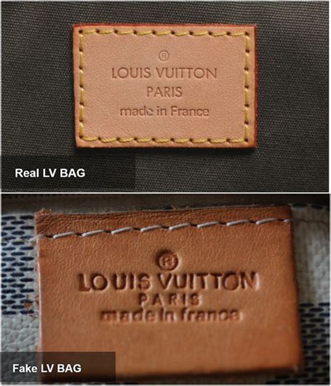 how can i tell if louis vuitton is real|authentic louis vuitton luggage tag.